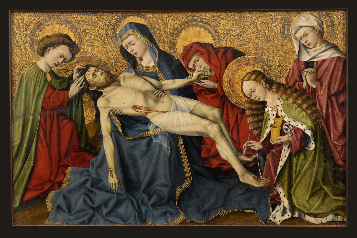 Pietà dite de Tarascon, Anonyme, XIVe siècle (1456-1457 ?) (1300 - 1400 et vers 1450)