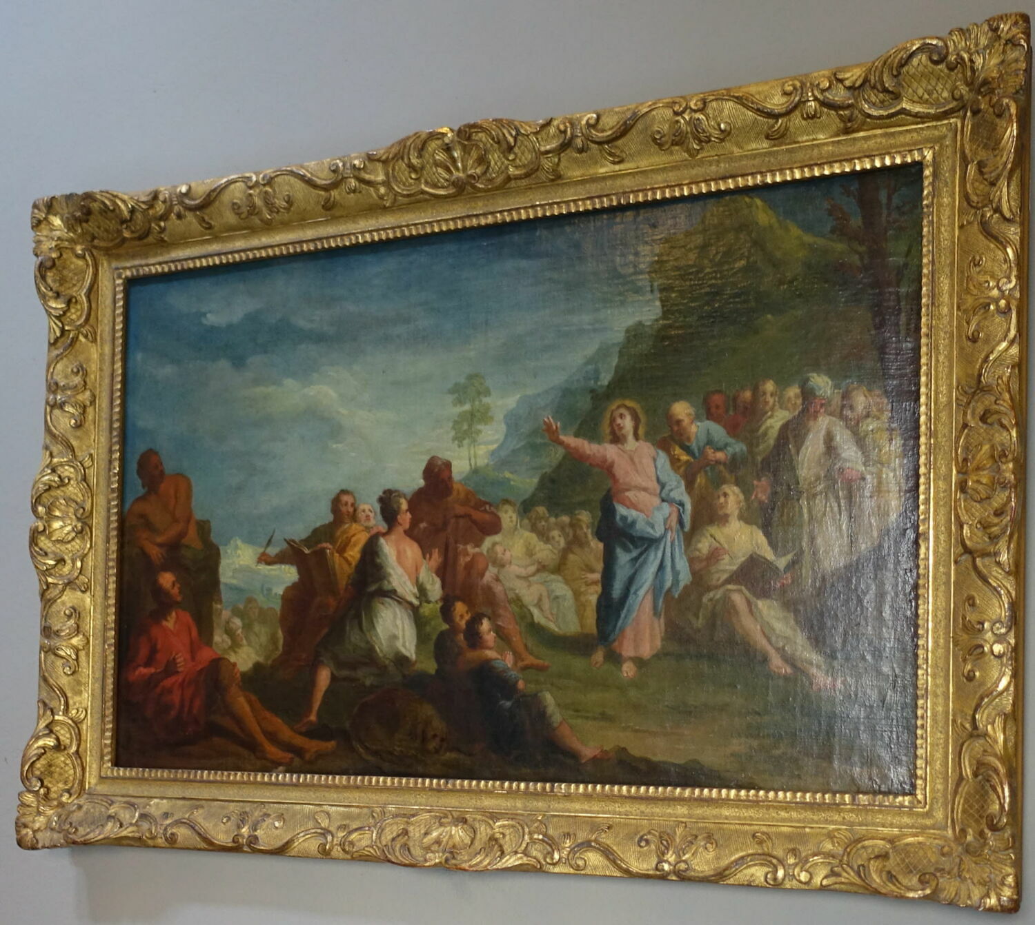 La Prédication de Jésus, Wampe, Bernard-Joseph, XVIIIe siècle (1729)