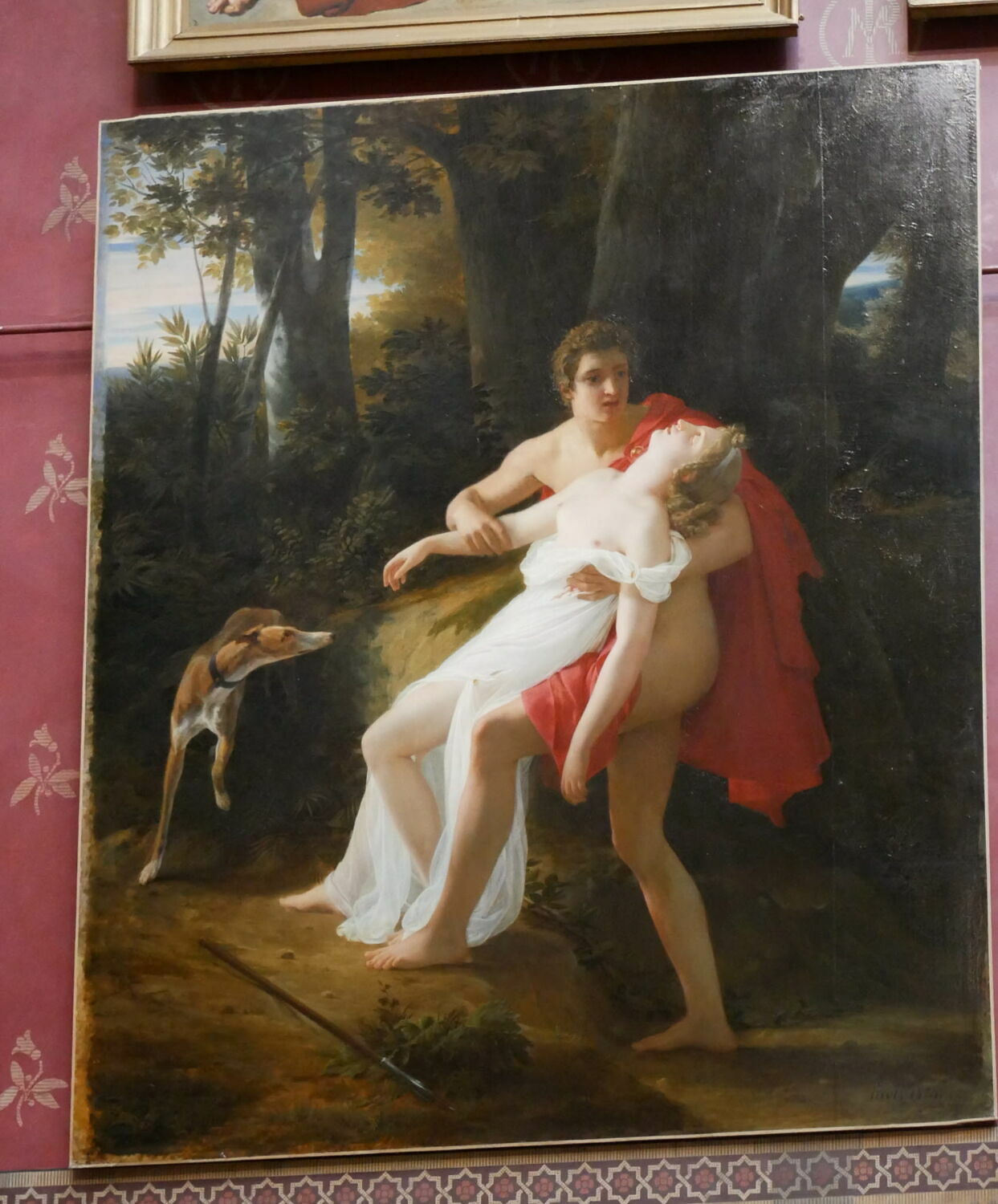 Céphale et Procris, Picot, François Édouard, 1e quart du XIXe siècle (1824)