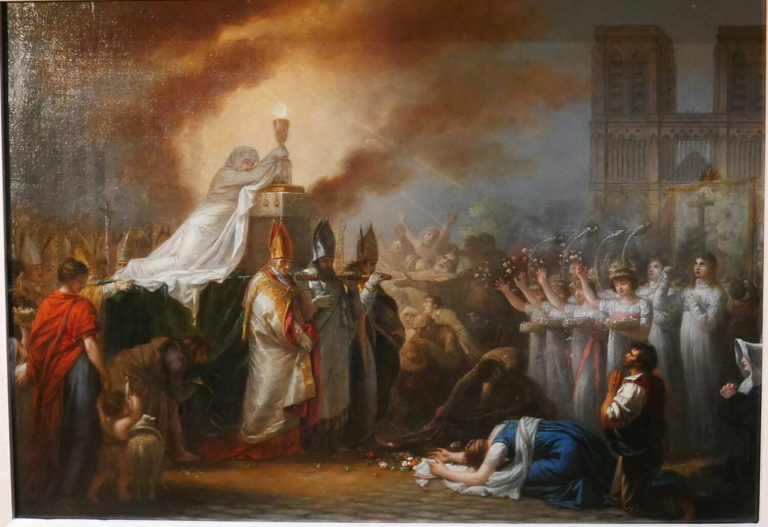 Le Rétablissement du culte, Callet, Antoine François, XVIIIe siècle (1700 - 1800)