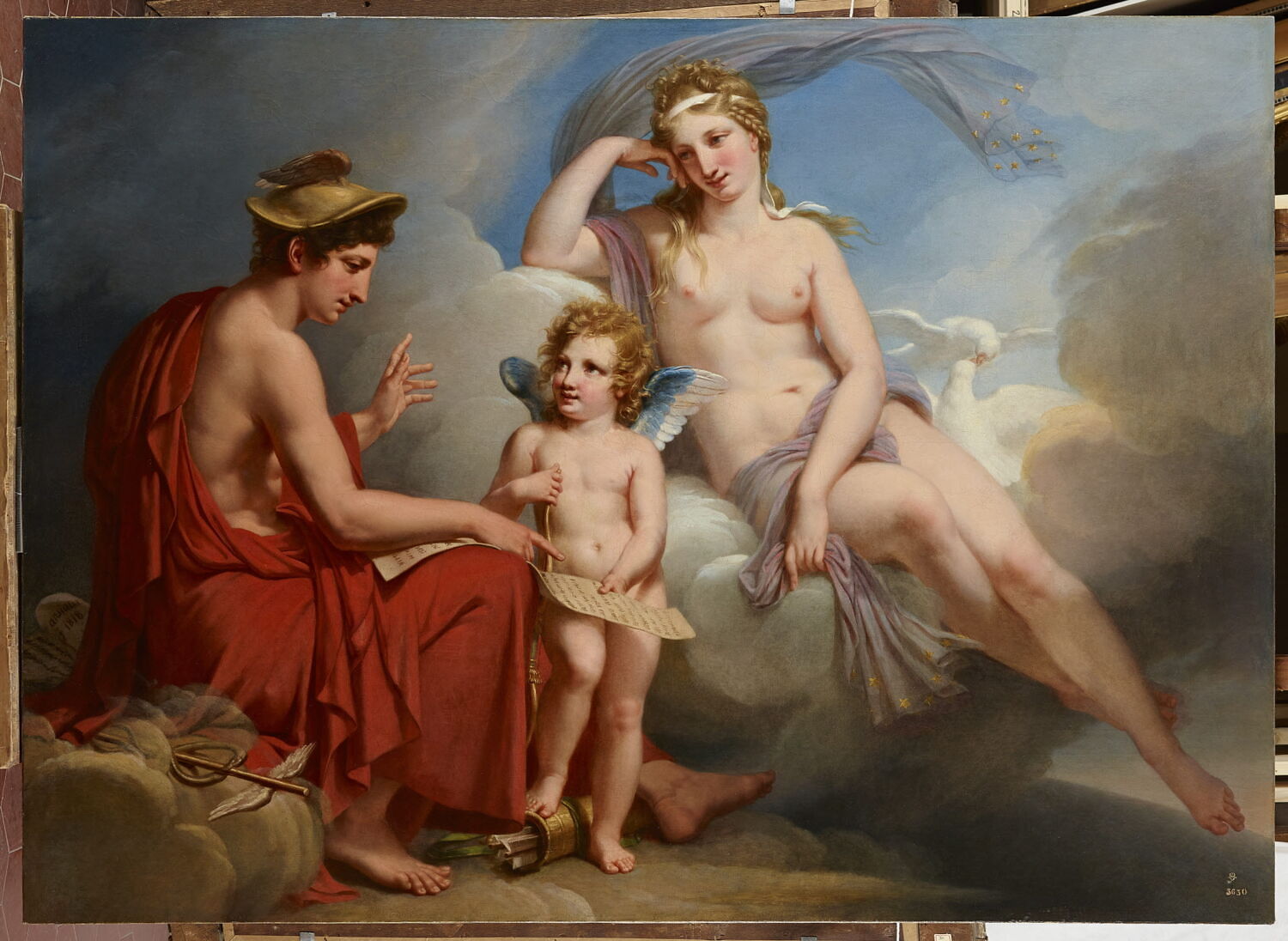 Éducation de l'Amour par Mercure, Ansiaux, Antoine, 1e quart du XIXe siècle (1818)