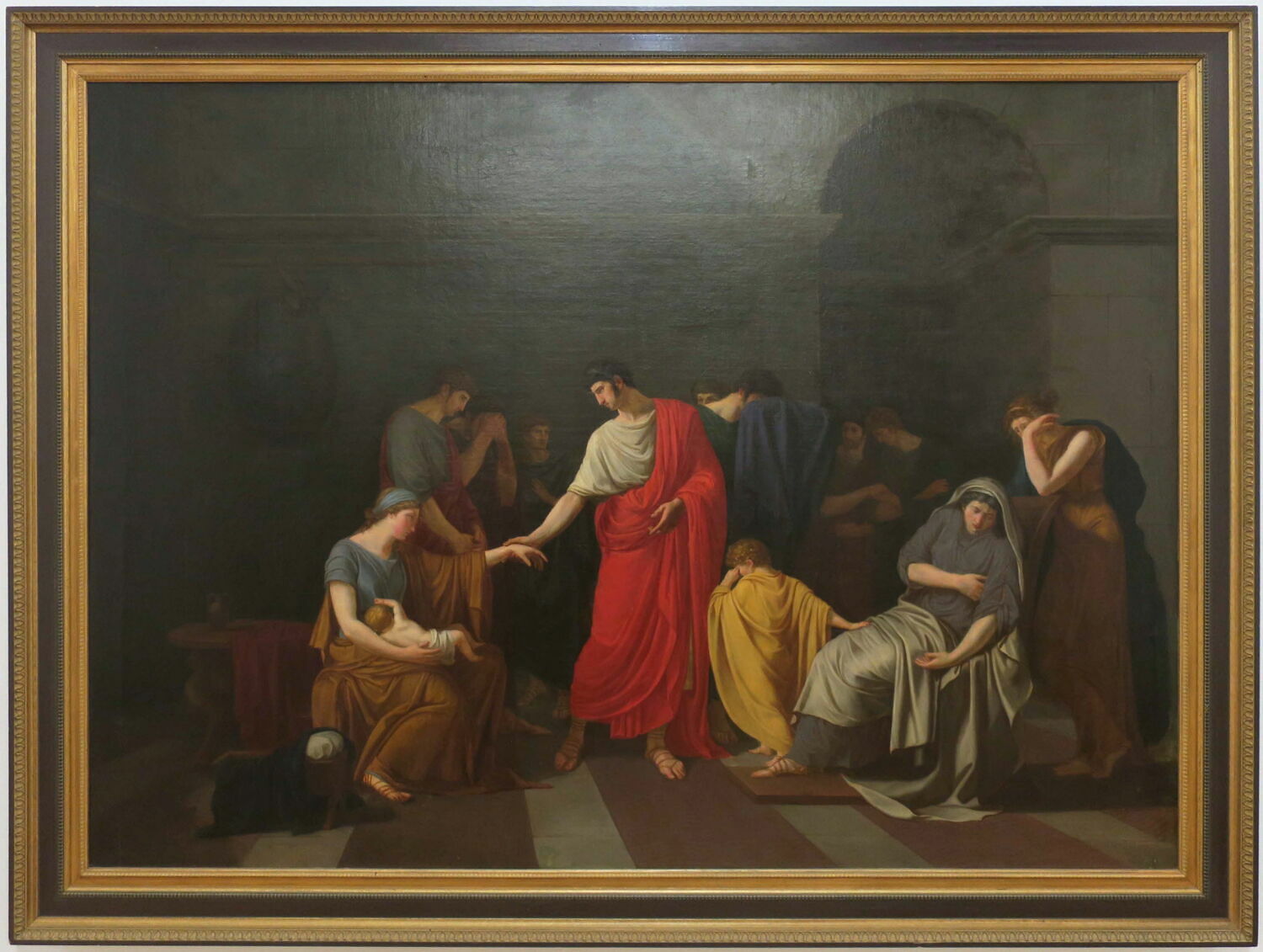 Les Adieux de Coriolan à sa femme., Aubry, Étienne, 4e quart du XVIIIe siècle (1781)