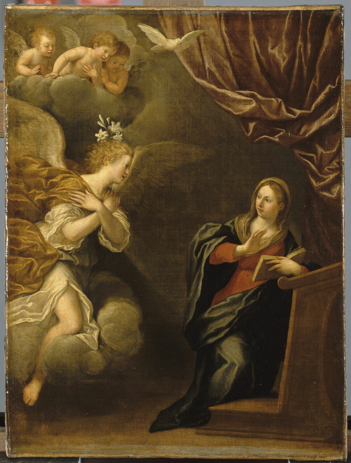 L'Annonciation, Albani, Francesco, XVIIe siècle (1625 - 1630)