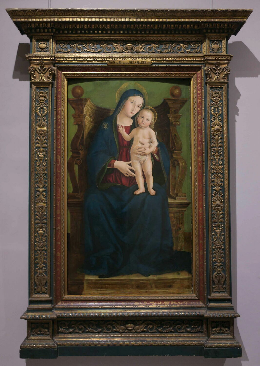 Madone, Antoniazzo Romano, XVe siècle (1494)