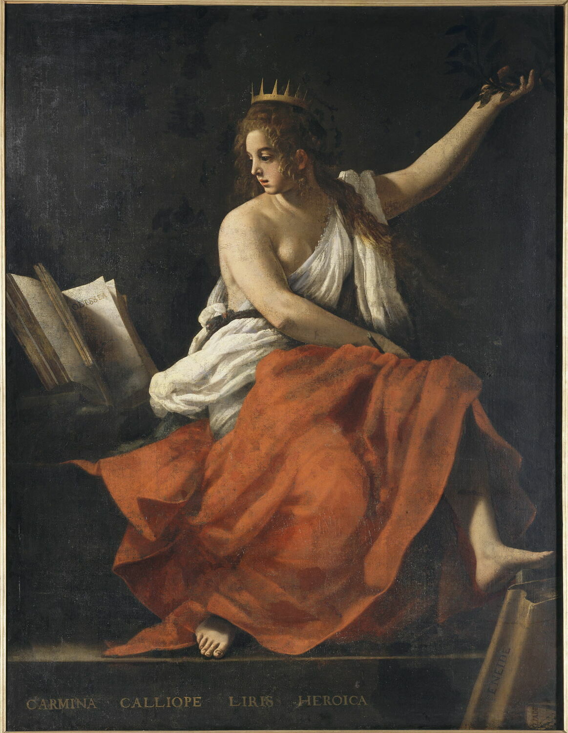 Calliope, muse de l'Éloquence, Baglione, Giovanni, XVIIe siècle (1620)