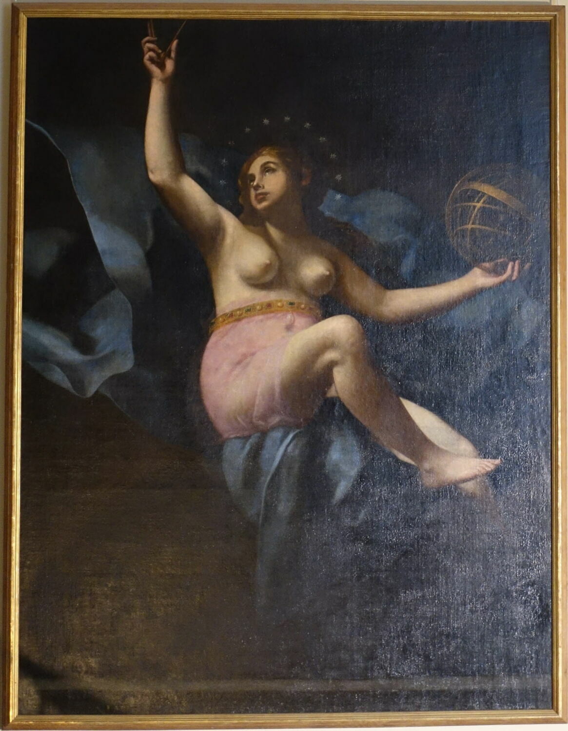 Uranie, muse de l'Astronomie, Baglione, Giovanni, XVIIe siècle (1620)