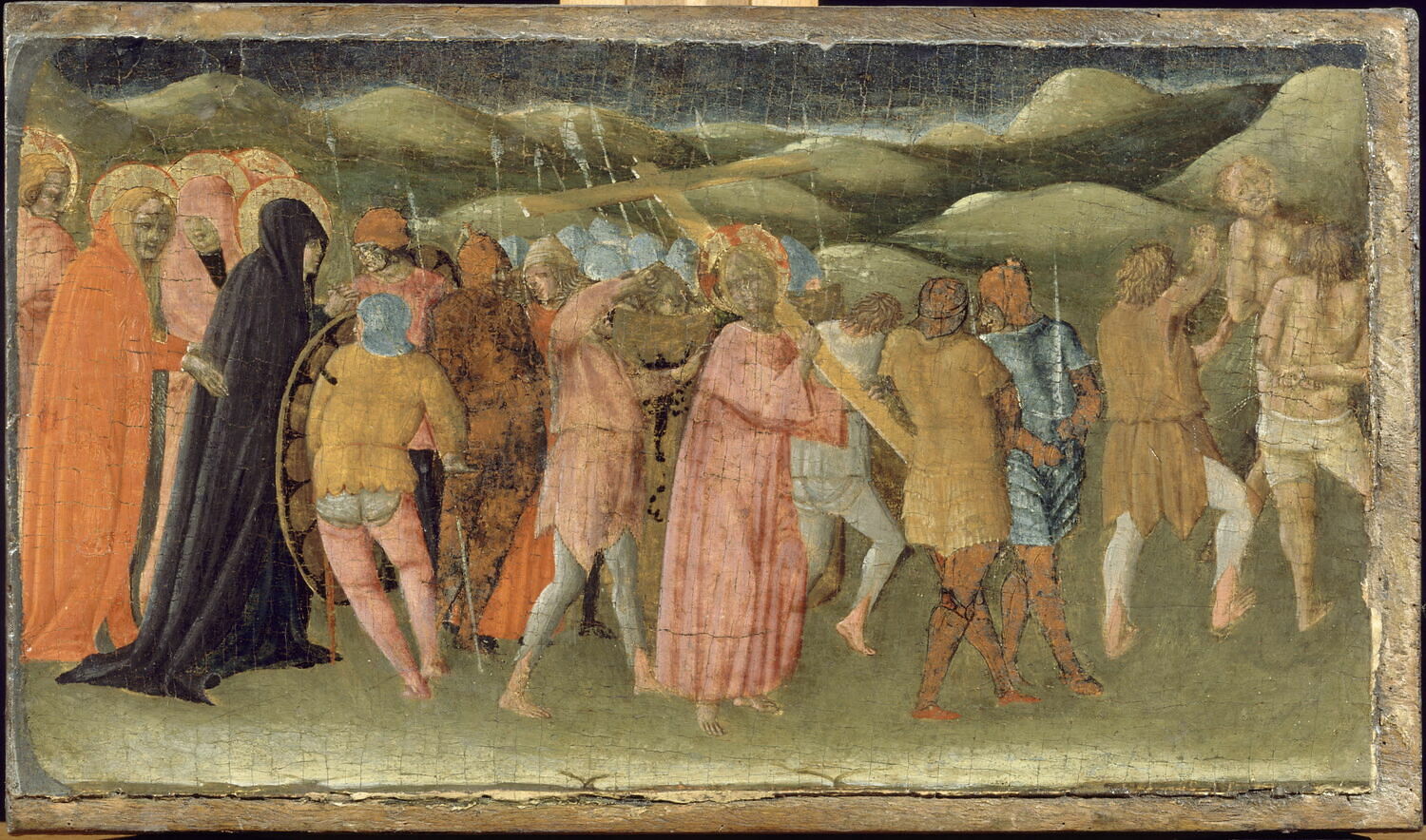 Le Portement de Croix, Bartolomeo di Tommaso da Foligno, XVe siècle (1400 - 1500)