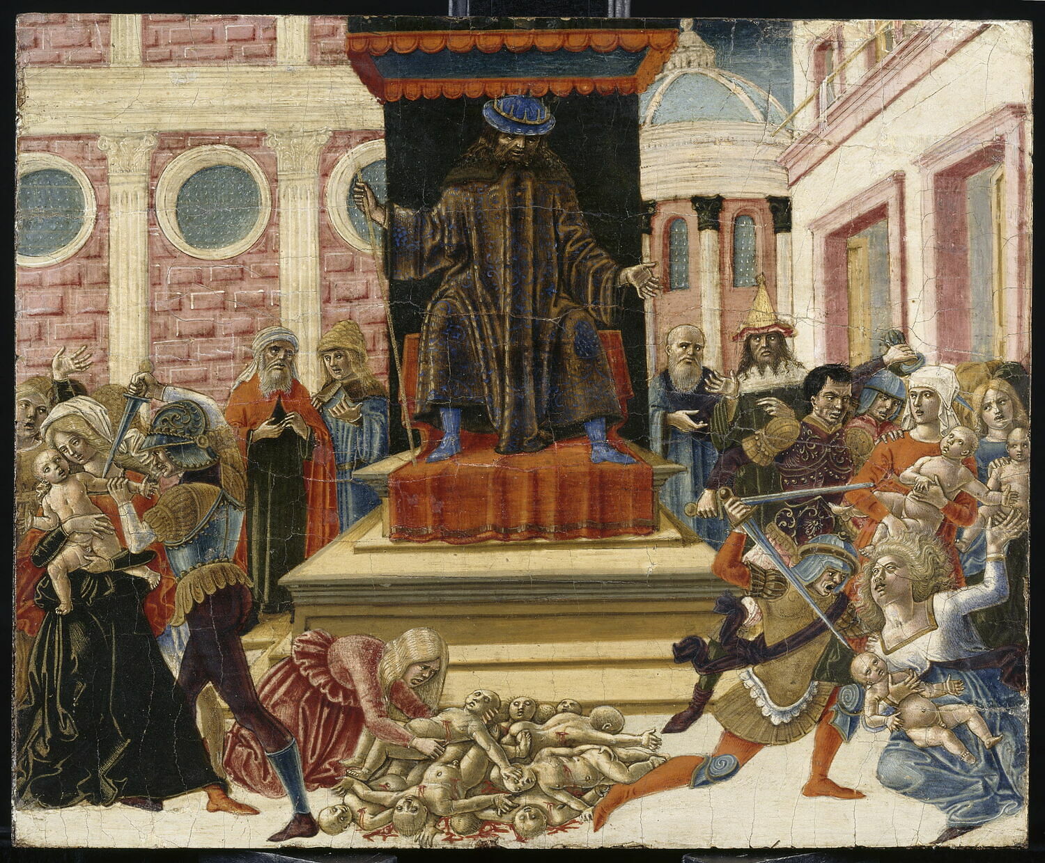 Le Massacre des Innocents, Benvenuto di Giovanni, XVe siècle (1400 - 1500)