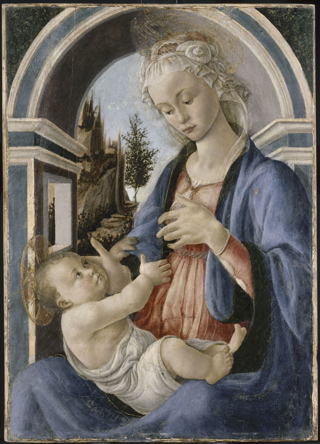 La Vierge à l'Enfant, Lippi, Filippino, XVe siècle (Vers 1467 - 1470) (1467 - 1470)