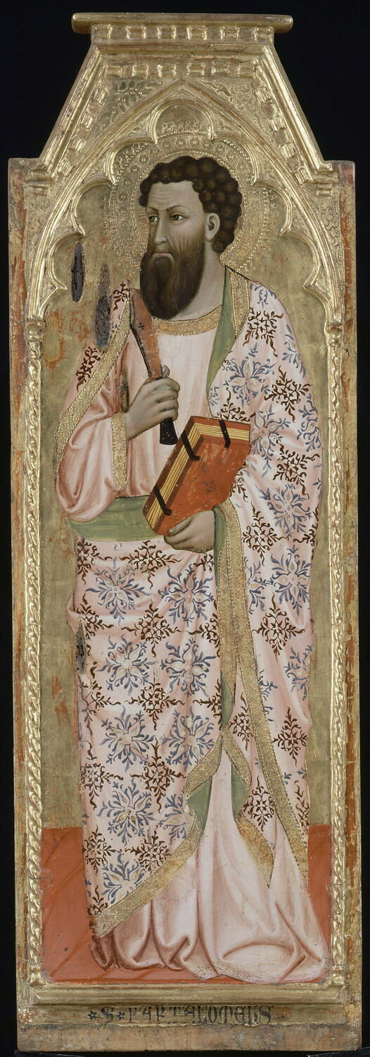 Saint Barthélémy, Чекко ди Пьетро, XIV век (1300–1400)