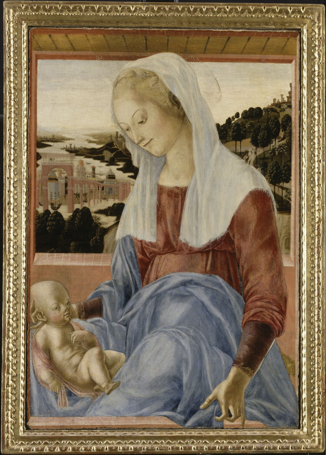 La Vierge et l'Enfant, Francesco di Giorgio Martini, XVe siècle (Vers 1470 - 1475) (1470 - 1475)