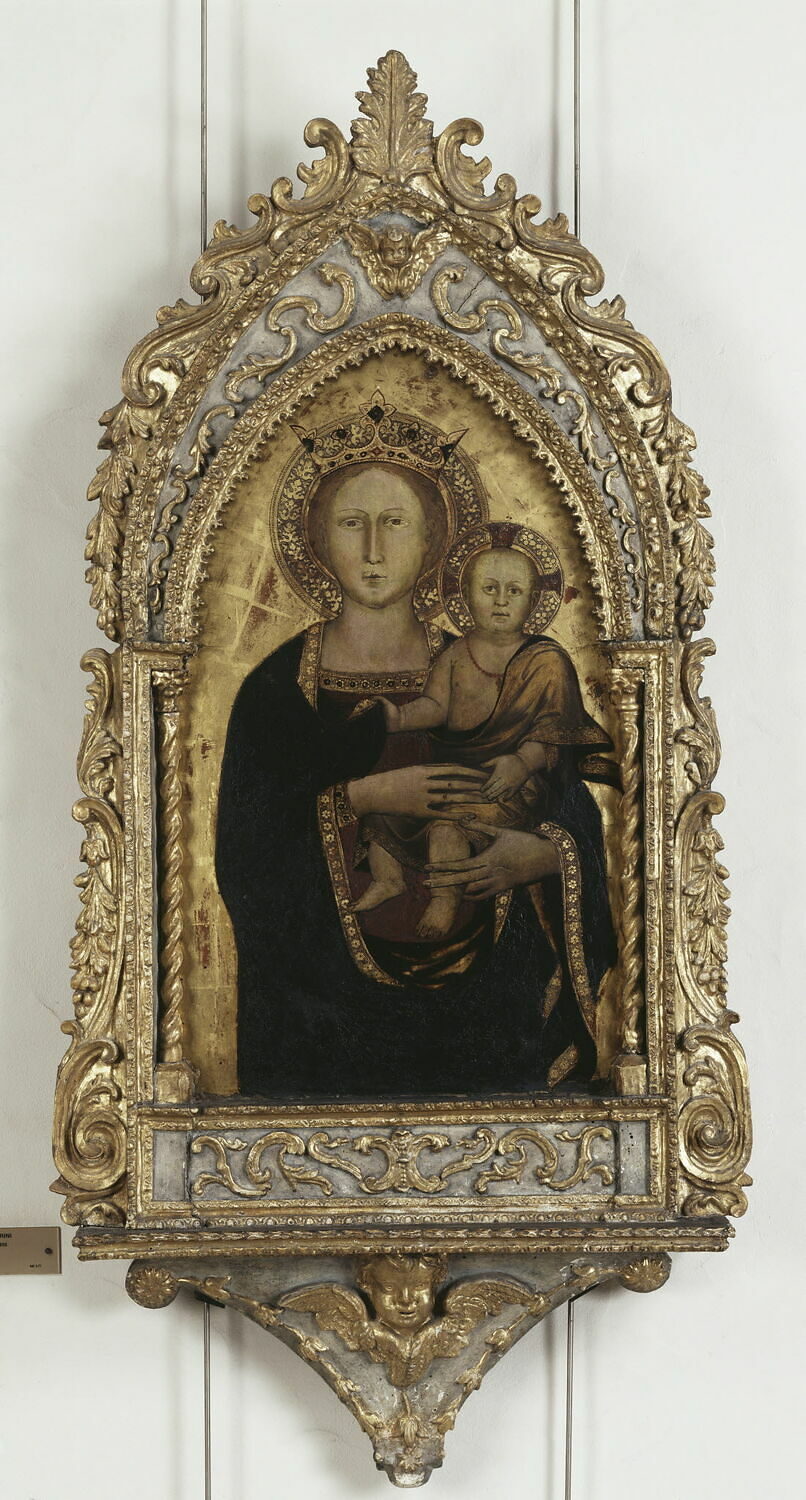 La Vierge et l'Enfant, Gerini, Niccolo di Pietro, 3e tiers du XIVe siècle (Vers 1370 - 1375) (1370 - 1375)