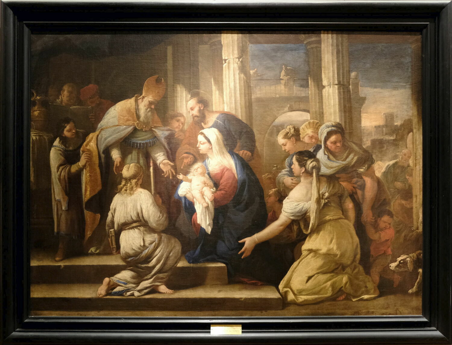 La Présentation au temple, Giordano, Luca, XVIIe siècle (1675 - 1680)