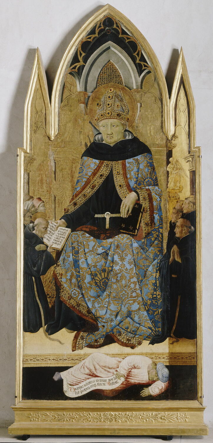 Saint Augustin, Giovanni di Paolo, XVe siècle (Vers 1470 - 1475) (1470 - 1475)