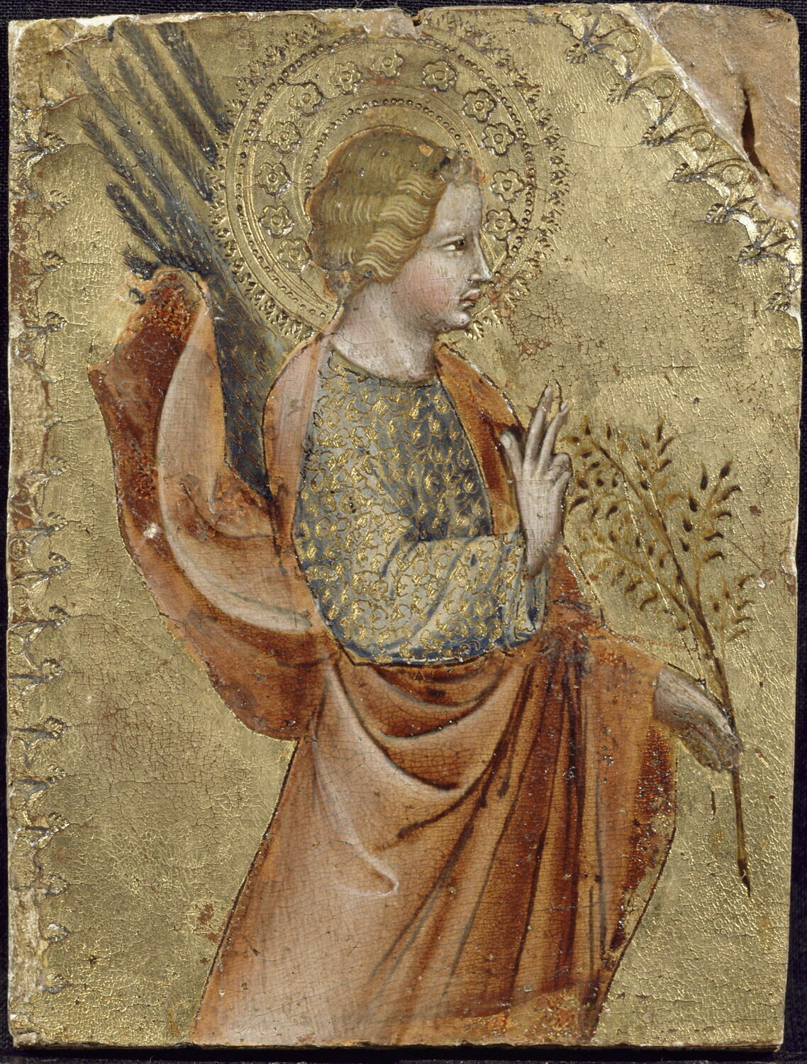 L'Ange de l'Annonciation, Giovanni di Paolo, XVe siècle (Vers 1430 - 1435) (1430)