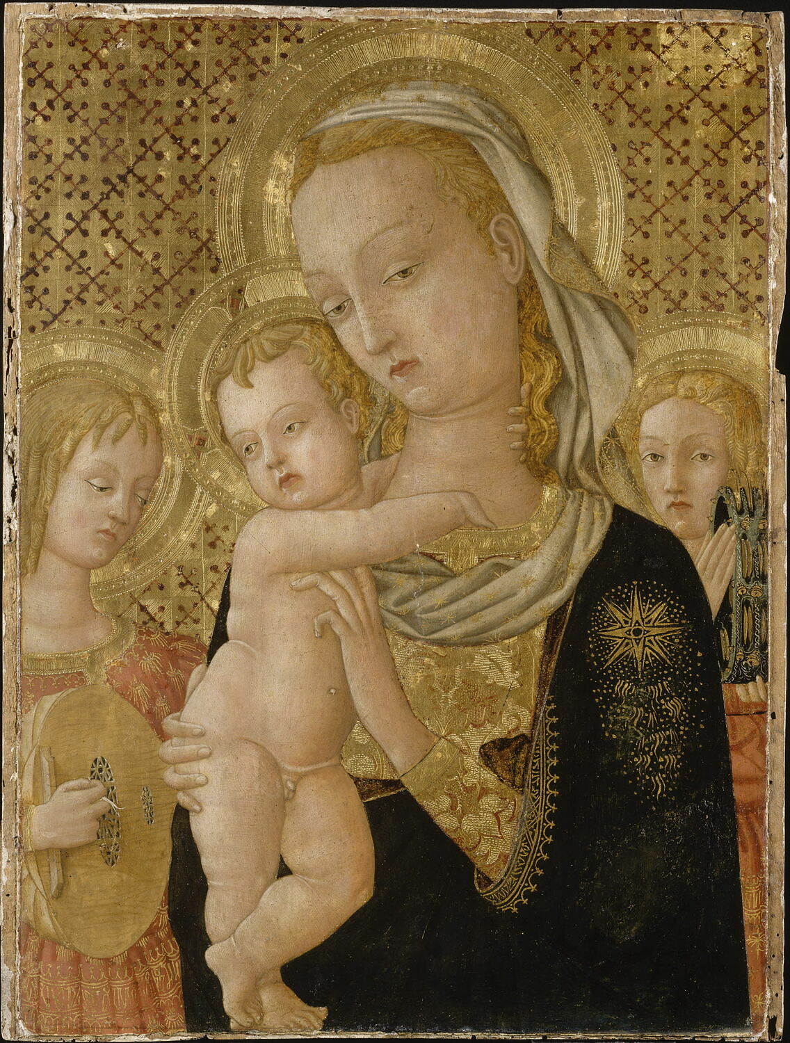 La Vierge et L'Enfant, Ser Giovanni, Giovanni di, XVe siècle (1400 - 1500)