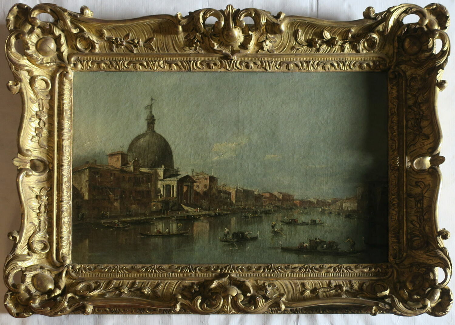 Vue de San Simeone Piccolo à Venise, Guardi, Francesco, XVIIIe siècle (1700 - 1800)