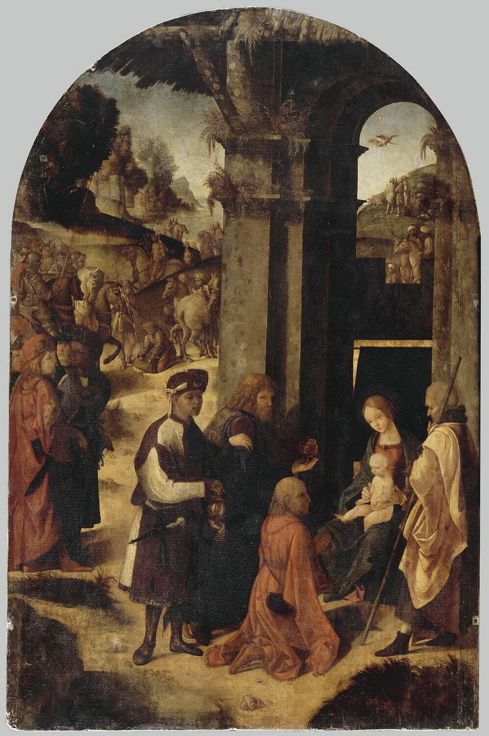 L'Adoration des Mages, Mazzolino, Ludovico, XVIe siècle (1500 - 1600)