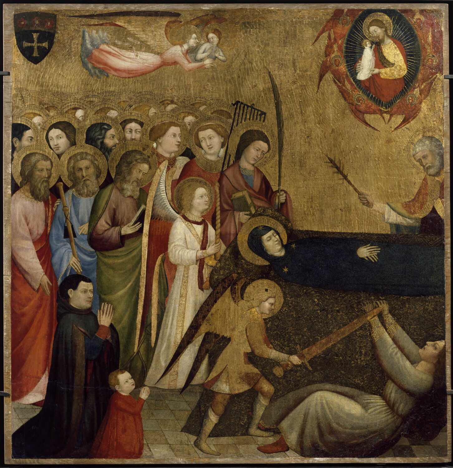 La Dormition de la Vierge, Italie, XIVe siècle (1300 - 1400)