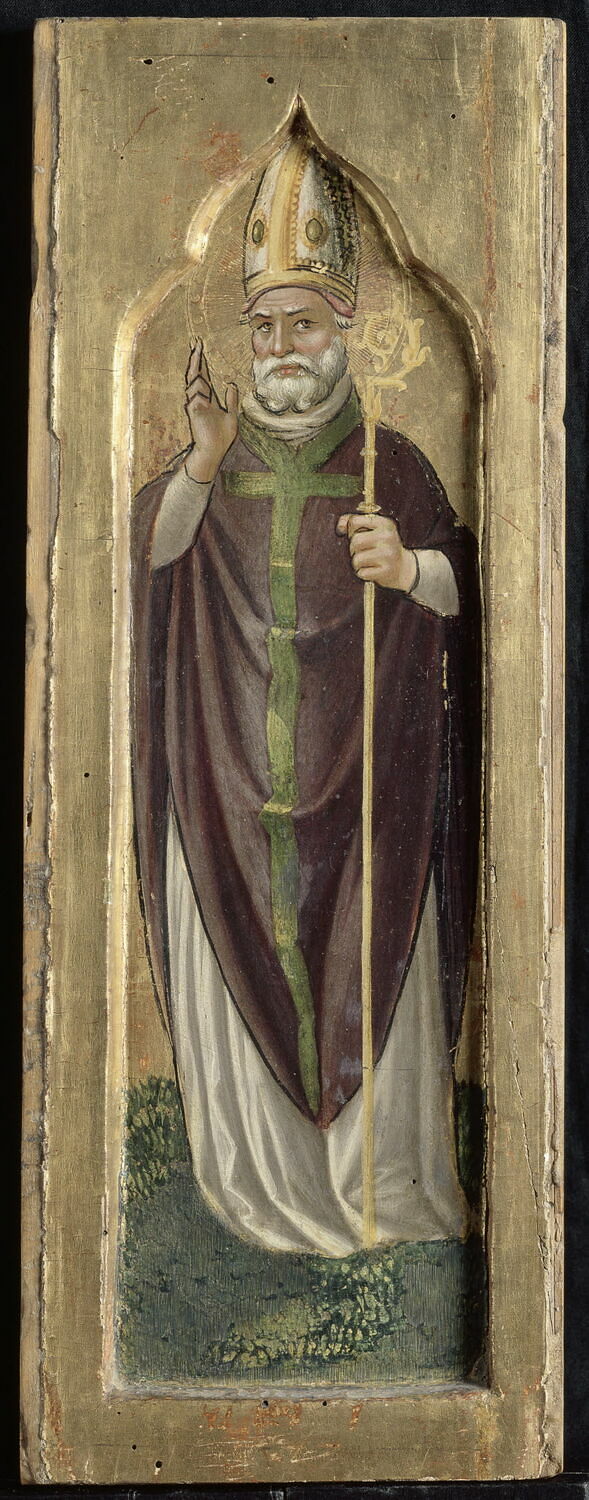Panneaux du polyptyque de San Venanzio de Camerino : Saint Nicolas, Niccolò di Liberatore, XVe siècle (1480 - 1489)