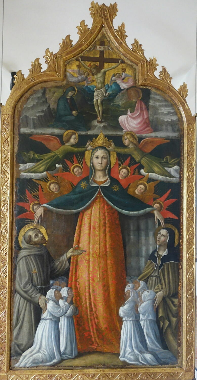 Bannière de la Confrérie de saint Blaise-d'Assise, Niccolò di Liberatore, XVe siècle (1460 - 1472)