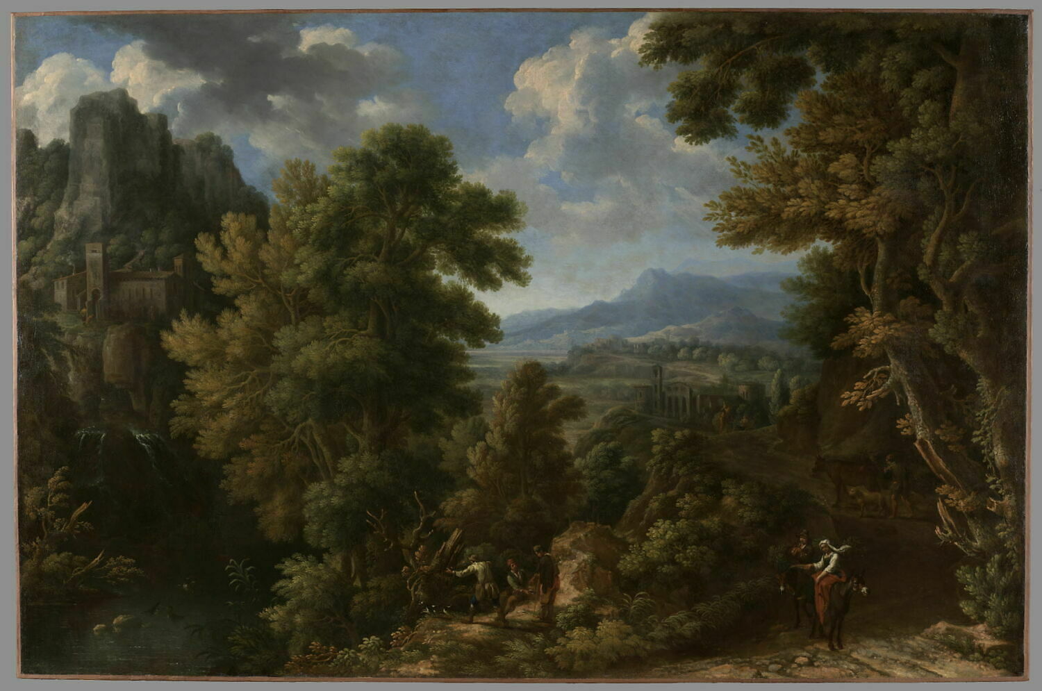 Paysage, Onofrio, Crescenzio, XVIIe siècle (1600 - 1700)