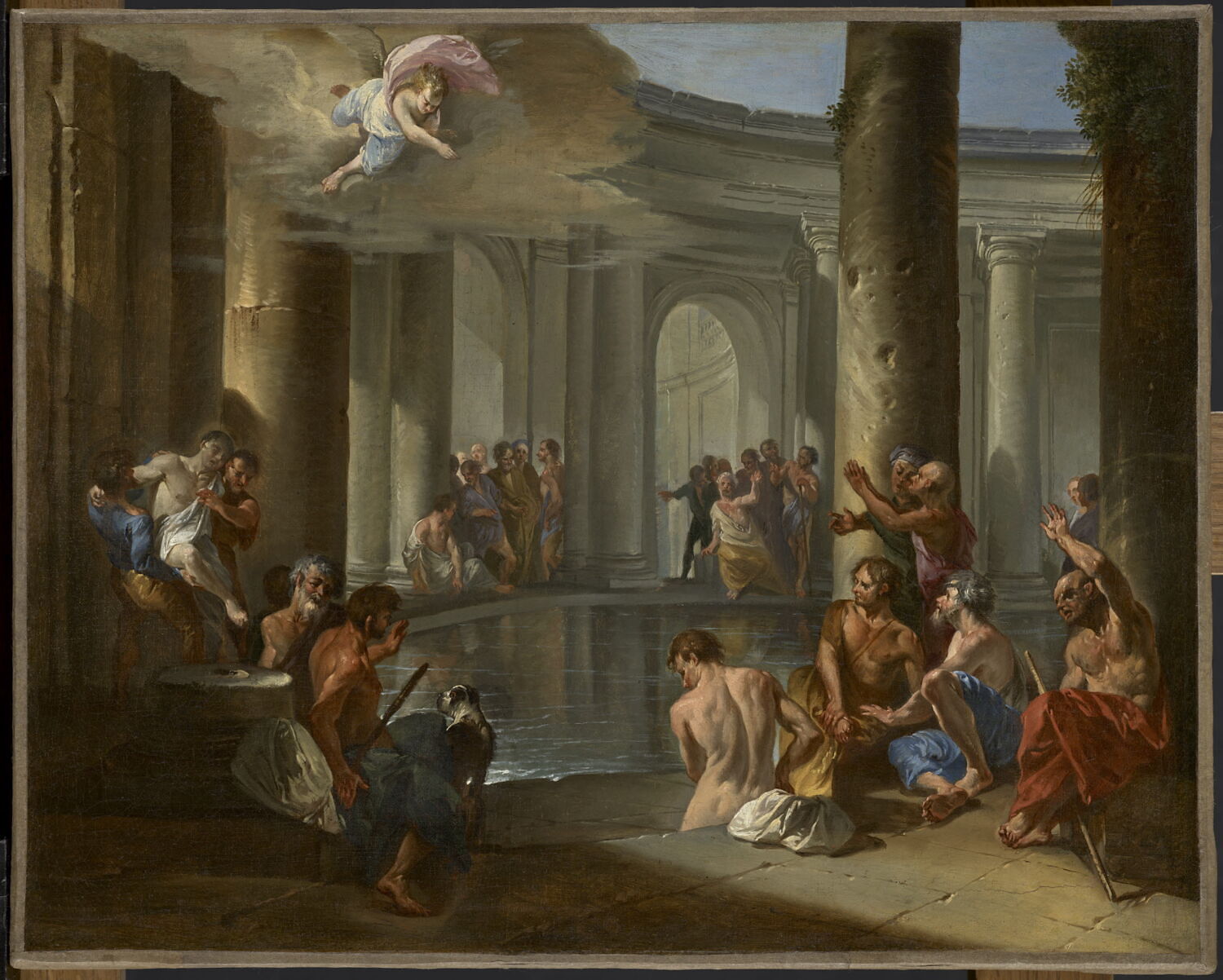La Piscine probatique, Panini, Giovanni Paolo, 1e quart du XVIIIe siècle (vers 1718 - 1719)