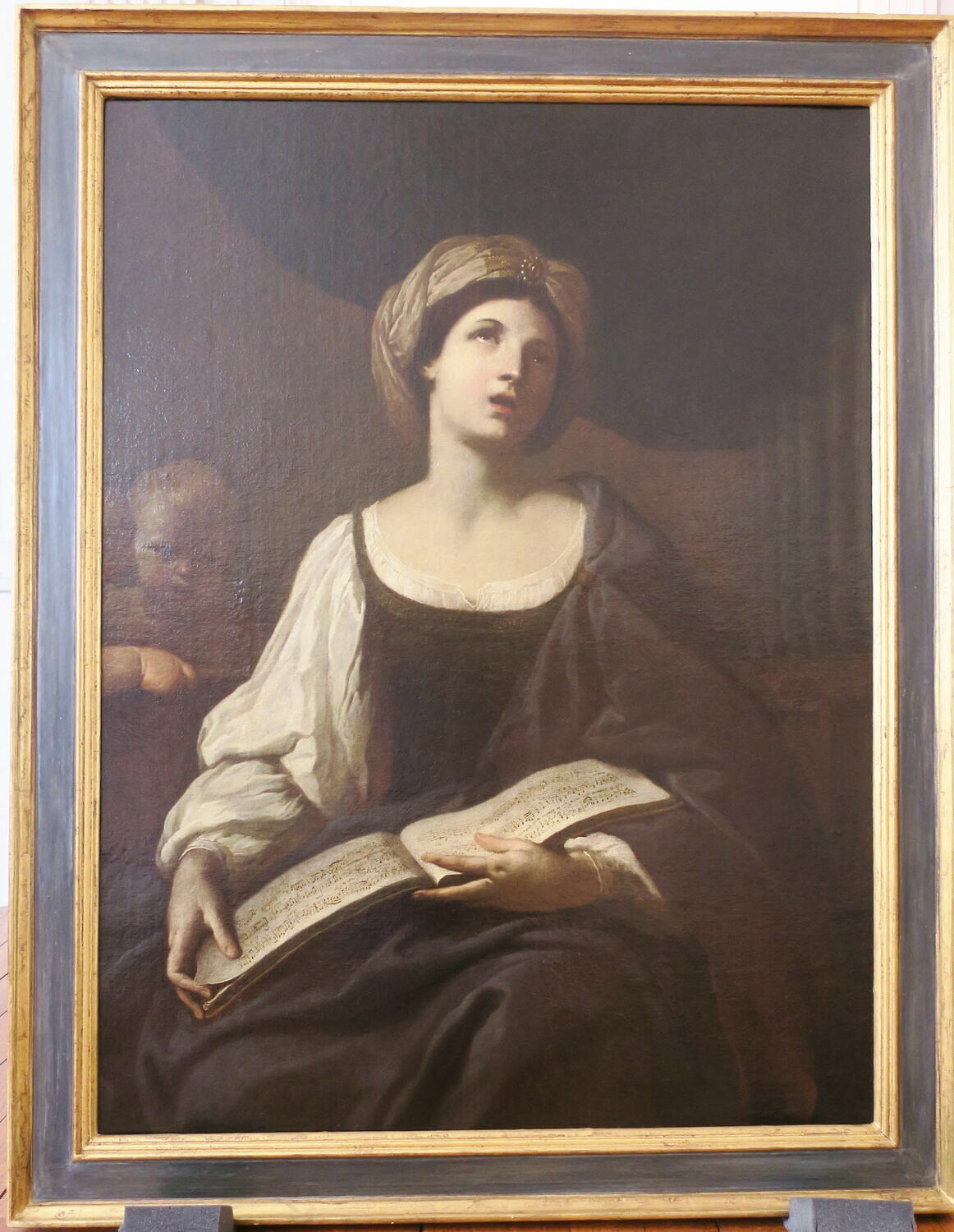 Sainte Cécile chantant, Italie, XVIIe siècle (1600 - 1700)