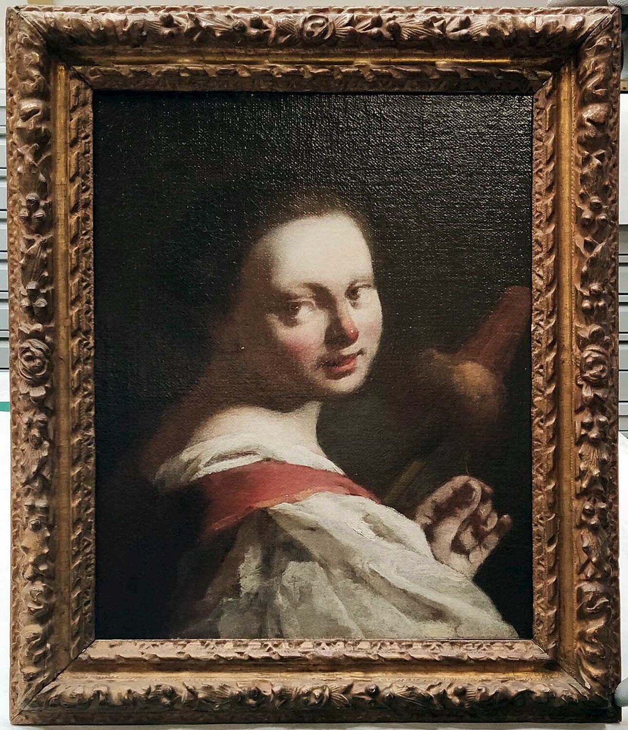 Jeune fileuse, Italie, XVIIIe siècle (1700 - 1800)