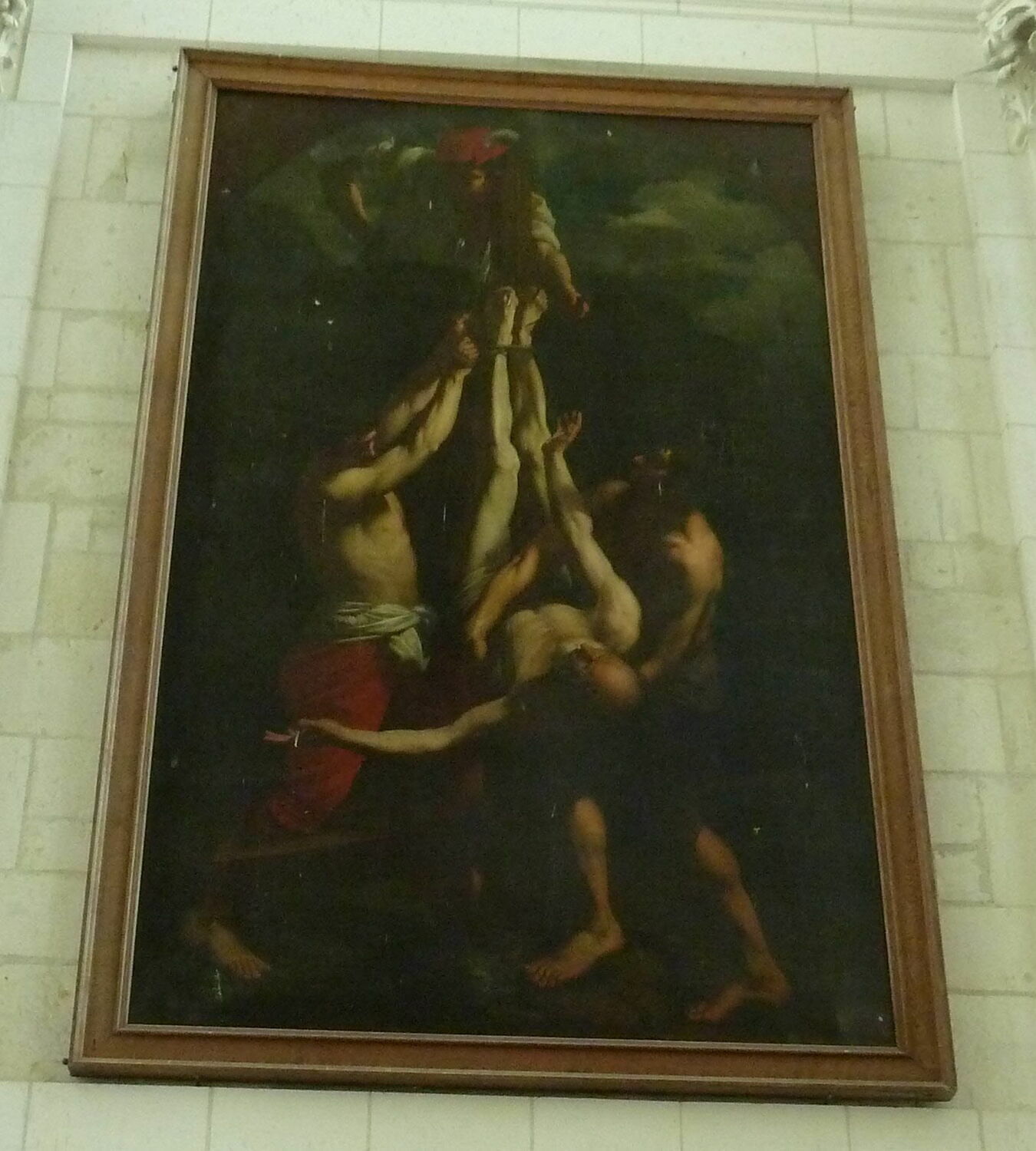 Le Martyre de saint Pierre, Fabre, François Xavier, 4e quart du XVIIIe siècle (1789)