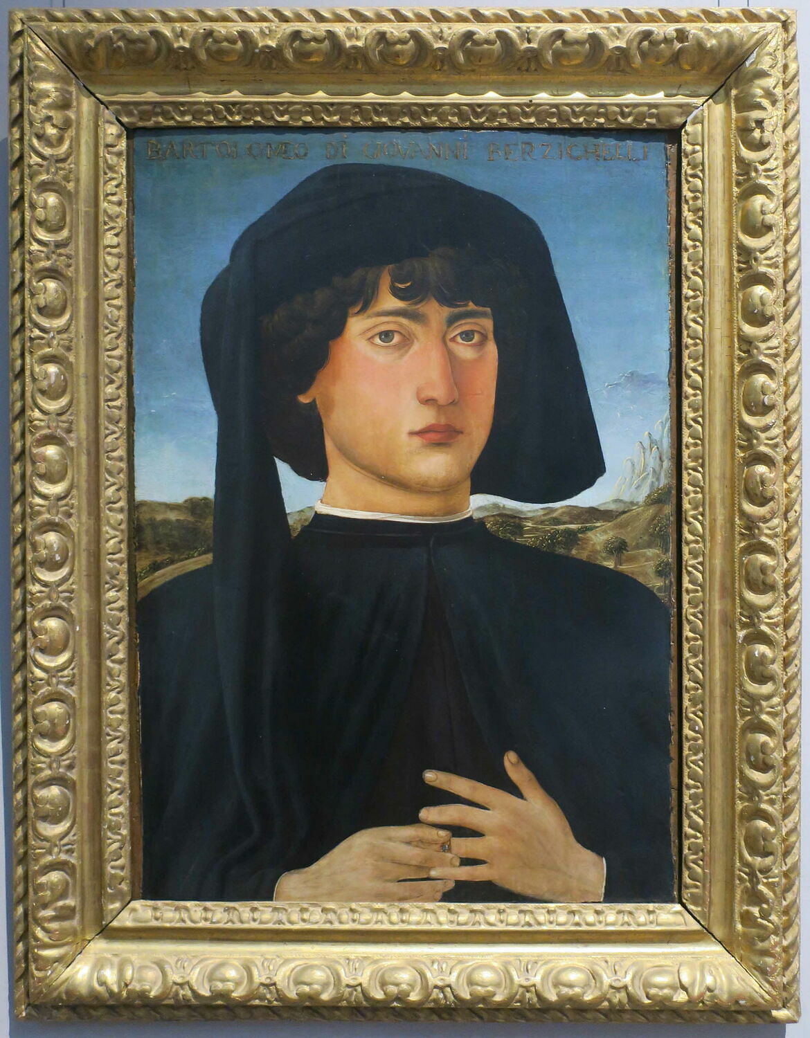 Portrait de Bartolomeo di Giovanni Berzichelli, Rosselli, Cosimo, XVe siècle (1400 - 1500)