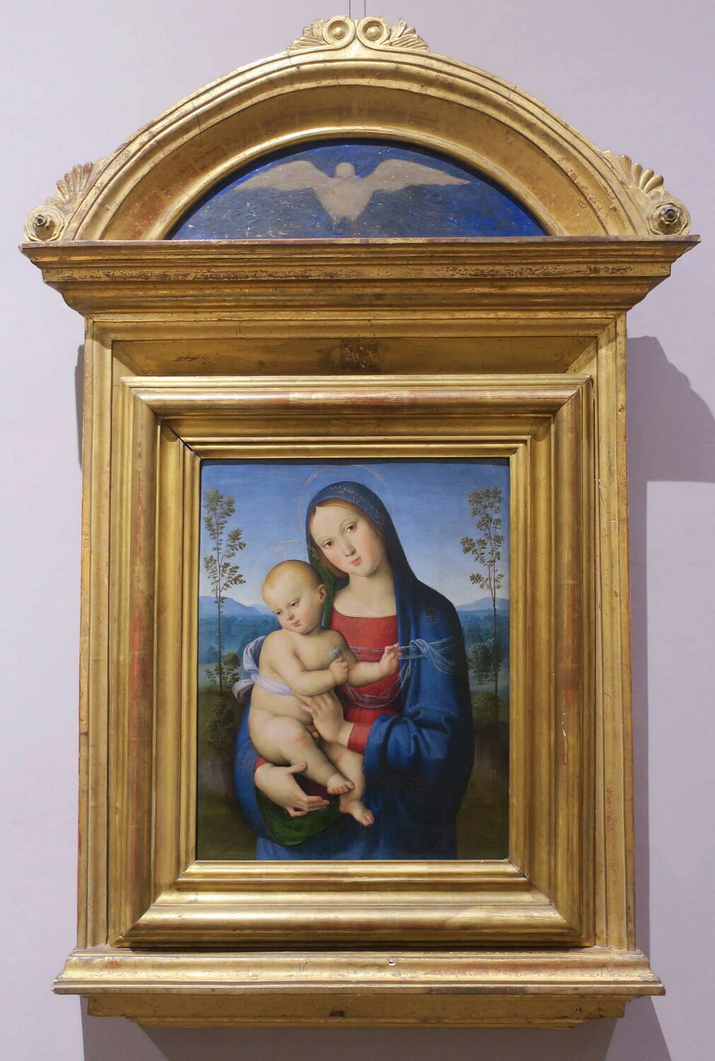 Vierge à l'Enfant, Lo Spagna, XVe siècle (1400 - 1500)