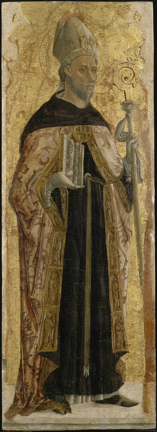Saint Augustin, Anonyme, XVe siècle (1450 - 1499)