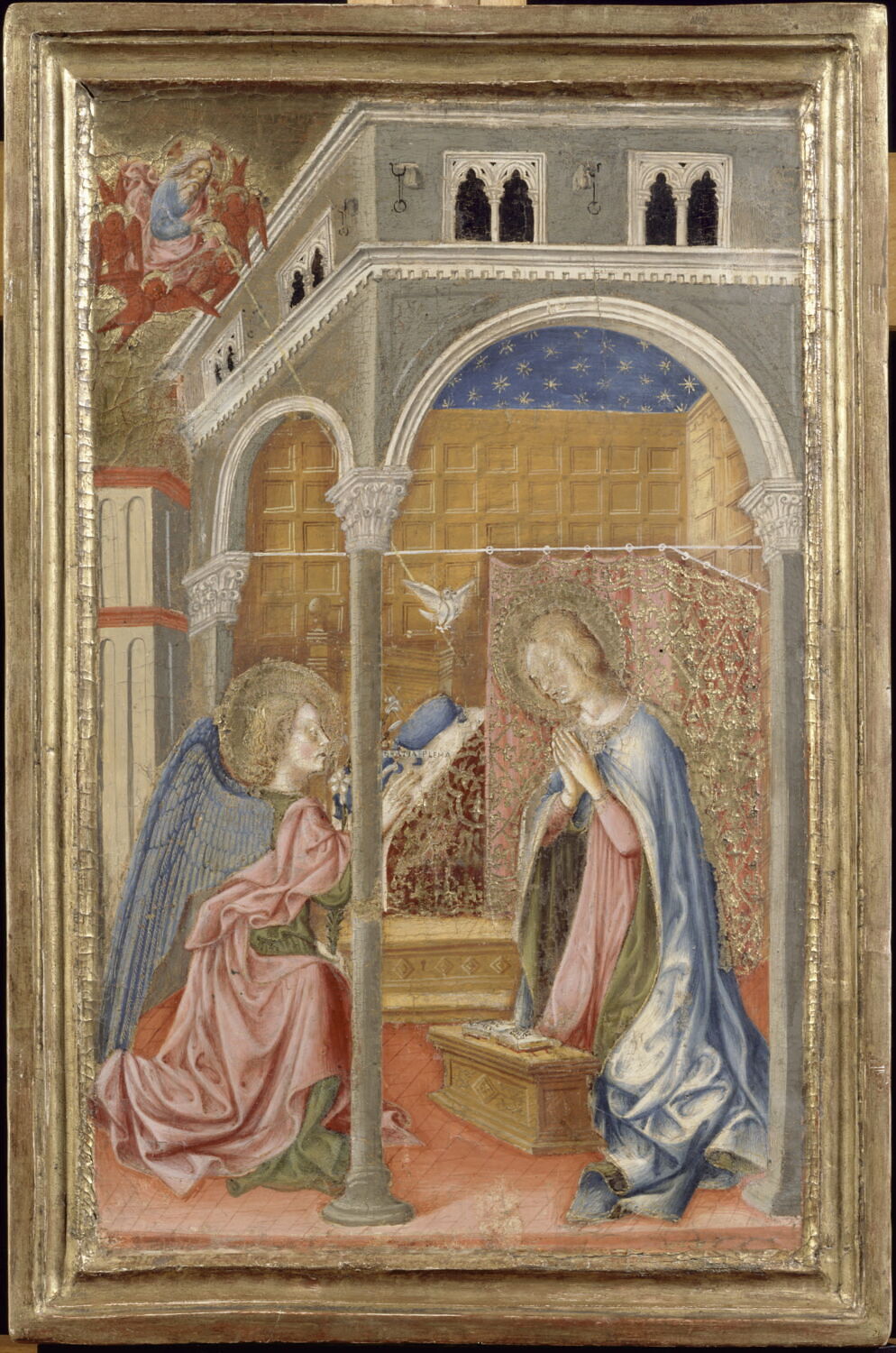 L'Annonciation, Crivelli, Giovanni di Tommasino, XVe siècle (Vers 1440) (1440)