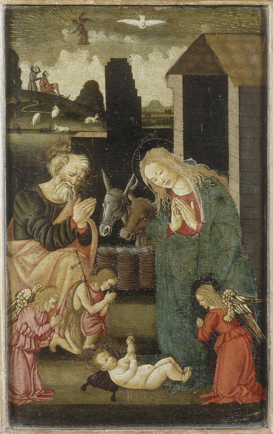 La Nativité, Anonyme, XVe siècle (Fin du XVe siècle) (1400 - 1499)