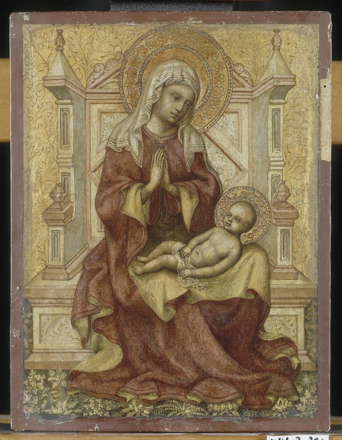 La Vierge et l'Enfant, Anonyme, XVe siècle (Première moitié du XVe siècle) (1400 - 1450)