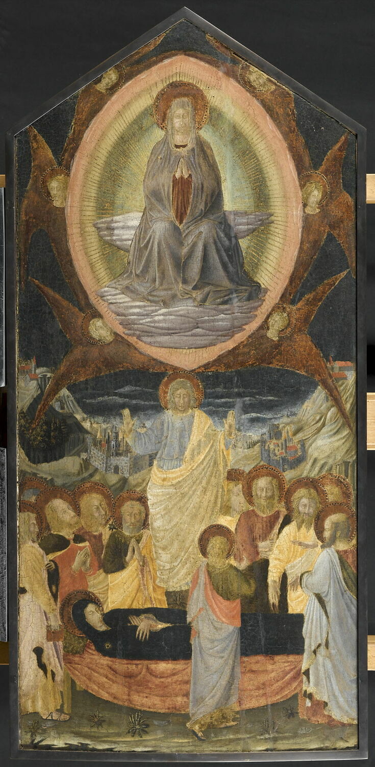 La Dormition et l'Assomption, Anonyme, XVe siècle (1450 - 1460)