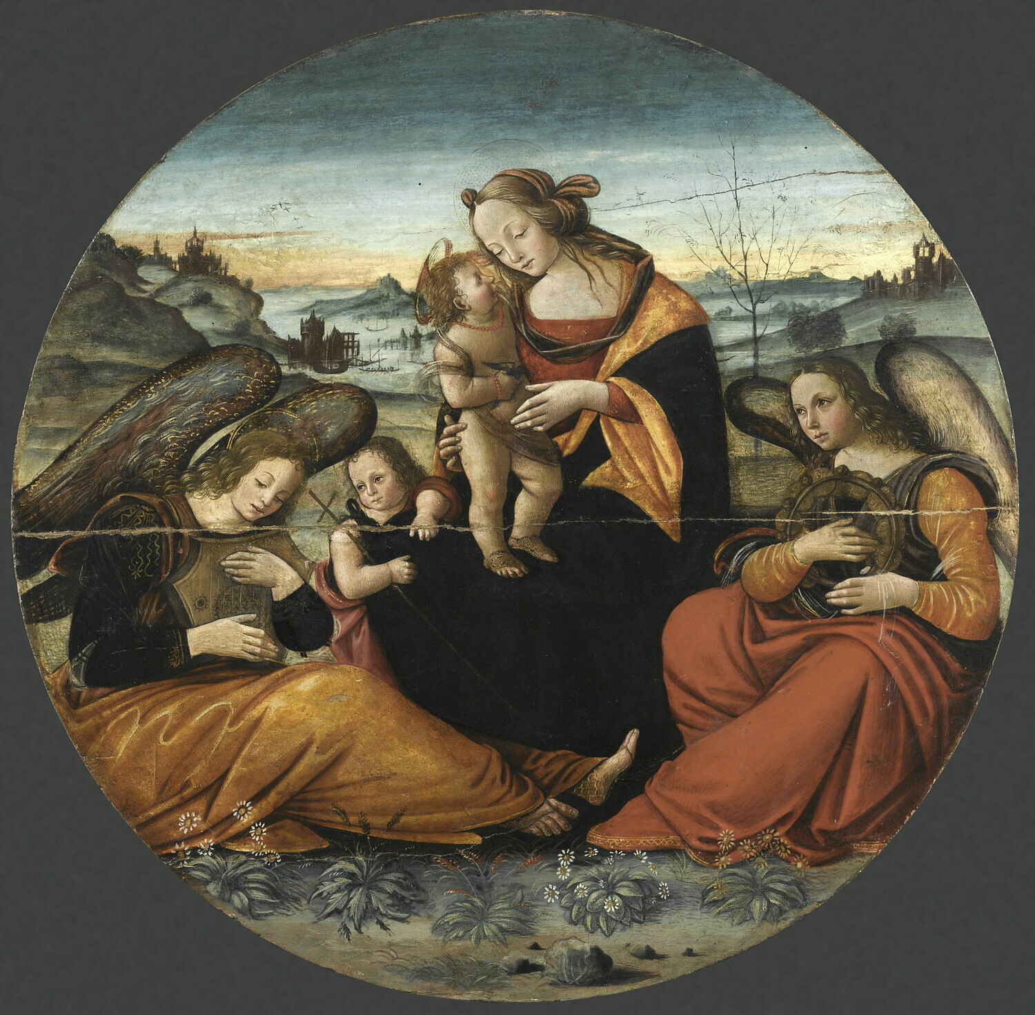 La Vierge et l'Enfant, Anonyme, XVIe siècle (1500 - 1600)