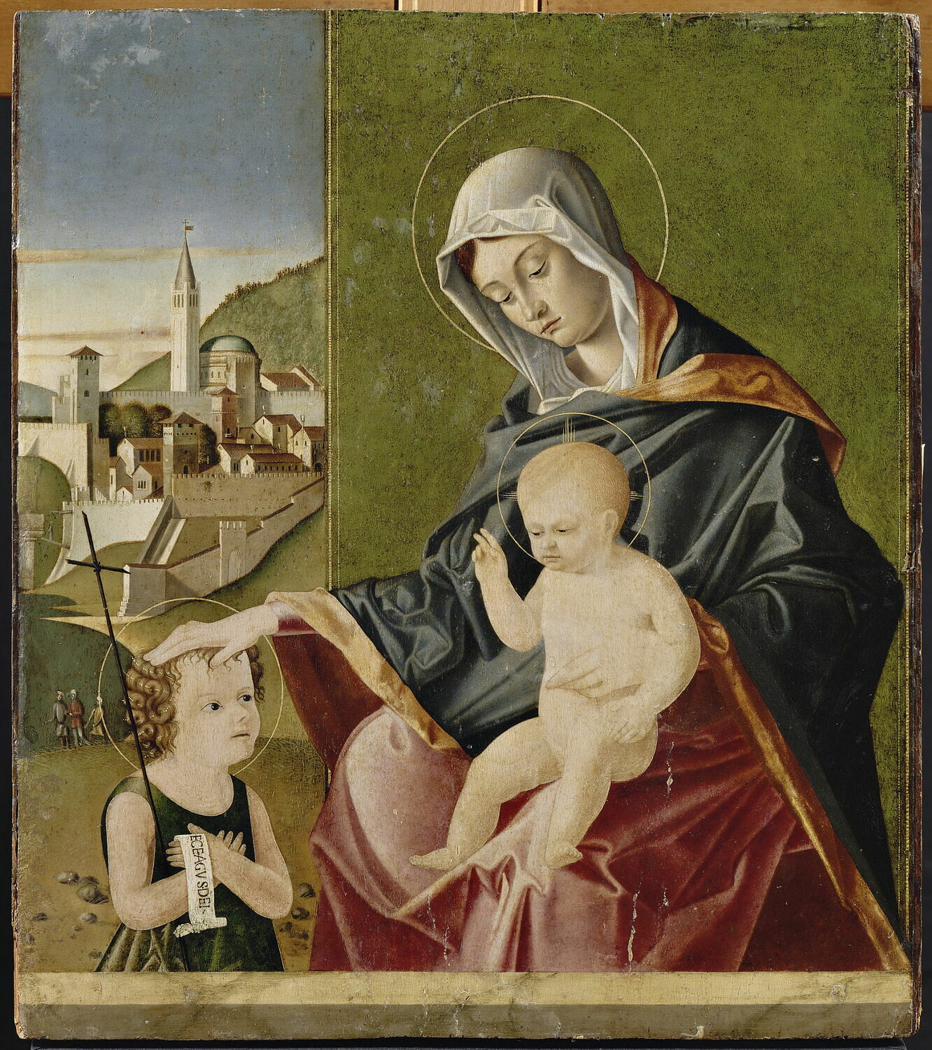 La Vierge et l'Enfant avec le petit saint Jean, Bellini, Giovanni, XVIe siècle (1500 - 1600)
