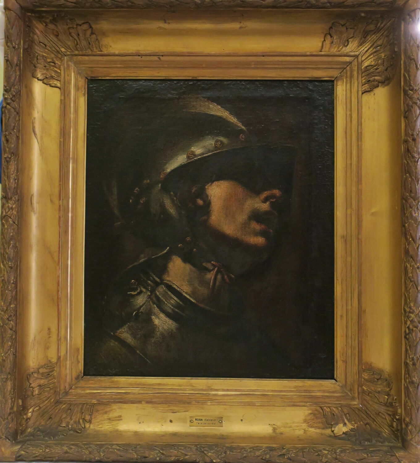 Tête de soldat, Anonyme, XVIIe siècle (1600 - 1700)