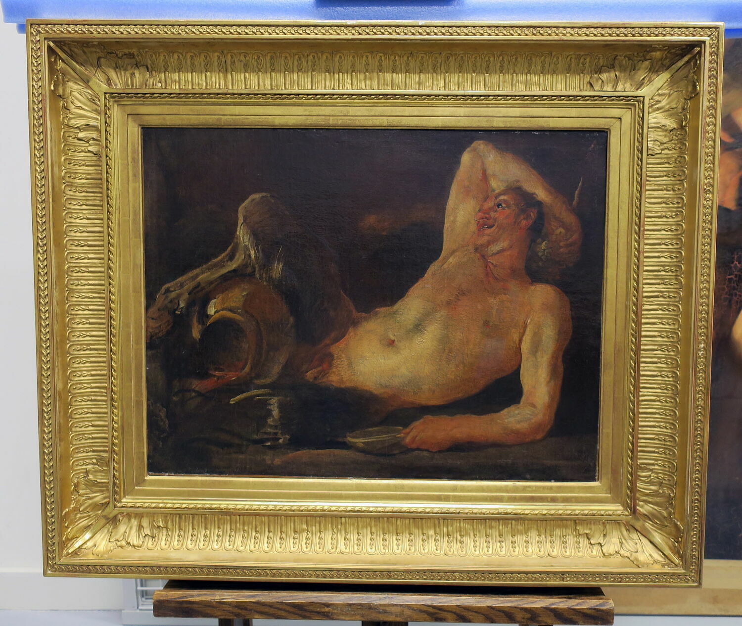 Satyre couché, Anonyme, XVIIe siècle (1600 - 1700)