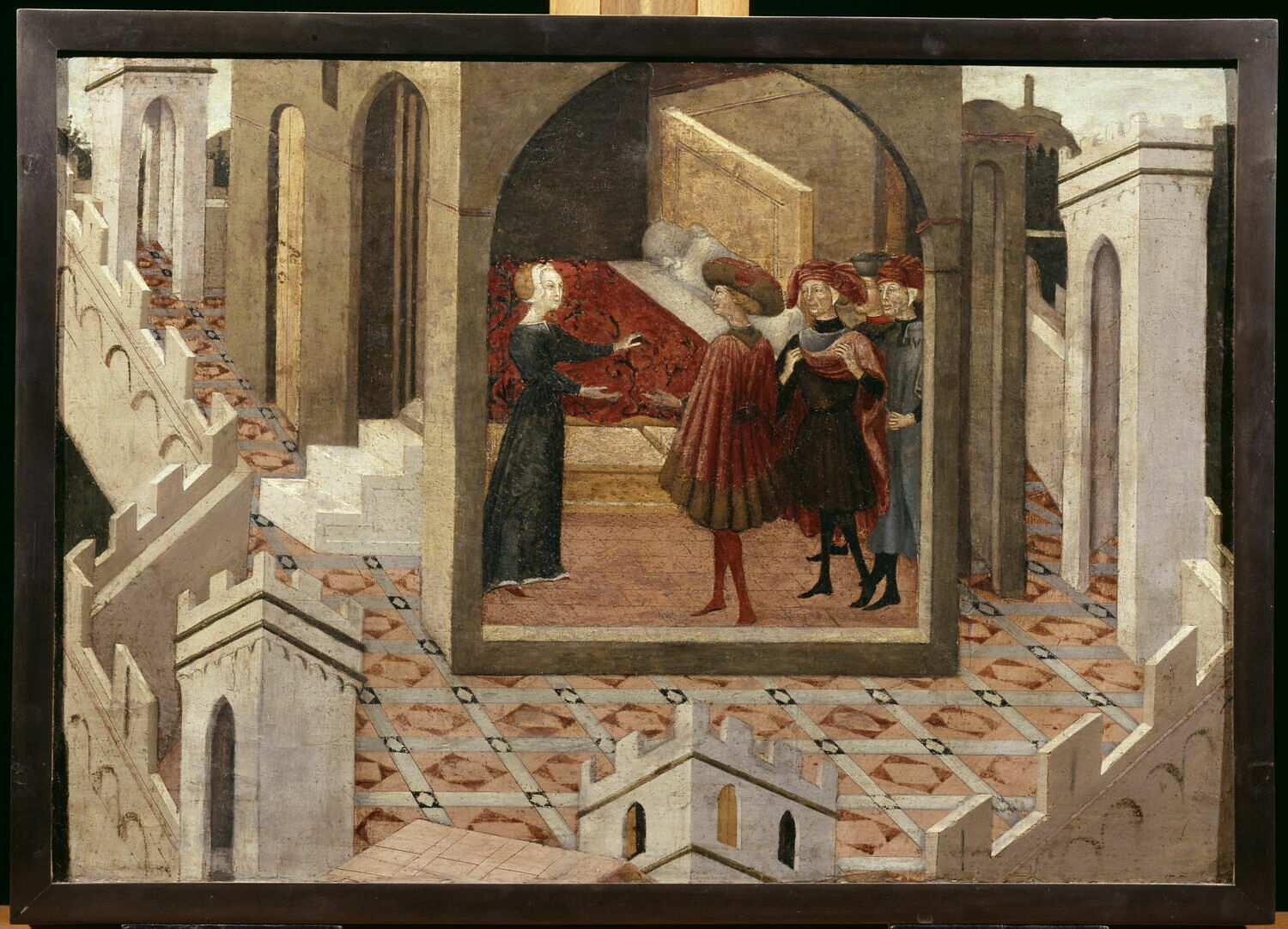 Lucrèce et Collatin, Anonyme, XVe siècle (Troisième quart du XVe siècle) (1450 - 1499)