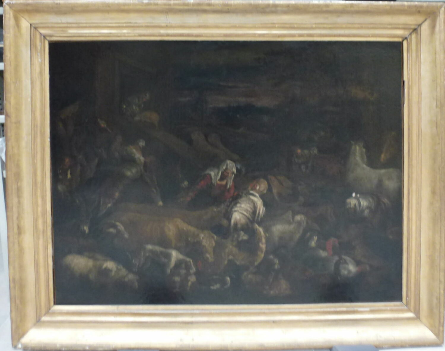 Entrée dans l'arche, Bassano, Jacopo, XVIe siècle (1500 - 1600)