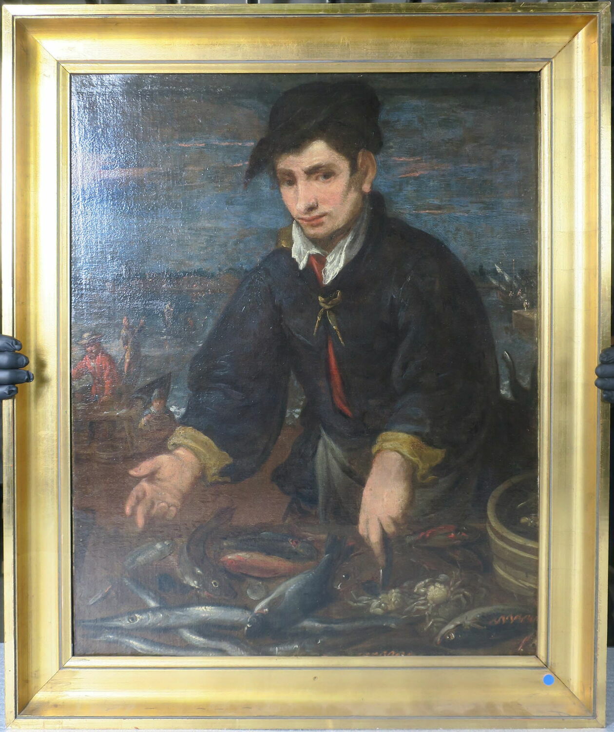 Marchand de poisson, Keil, Bernardo, XVIIe siècle (1600 - 1700)