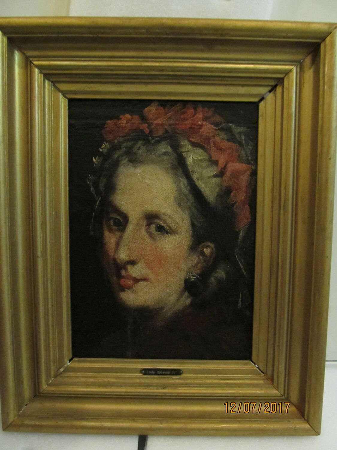 Tête de femme, Mirys, Augustyn, XVIIIe siècle (1700 - 1800)