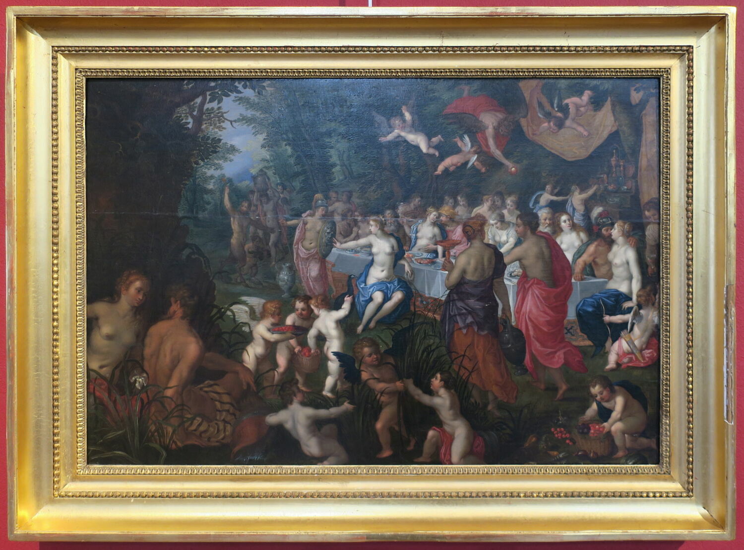 Festin des Dieux - Louvre site des collections