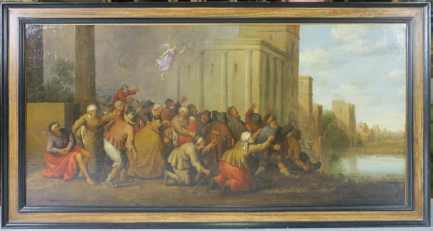Piscine de Bethsaïda, Droogsloot, Joost Cornelisz, XVIIe siècle (1600 - 1700)