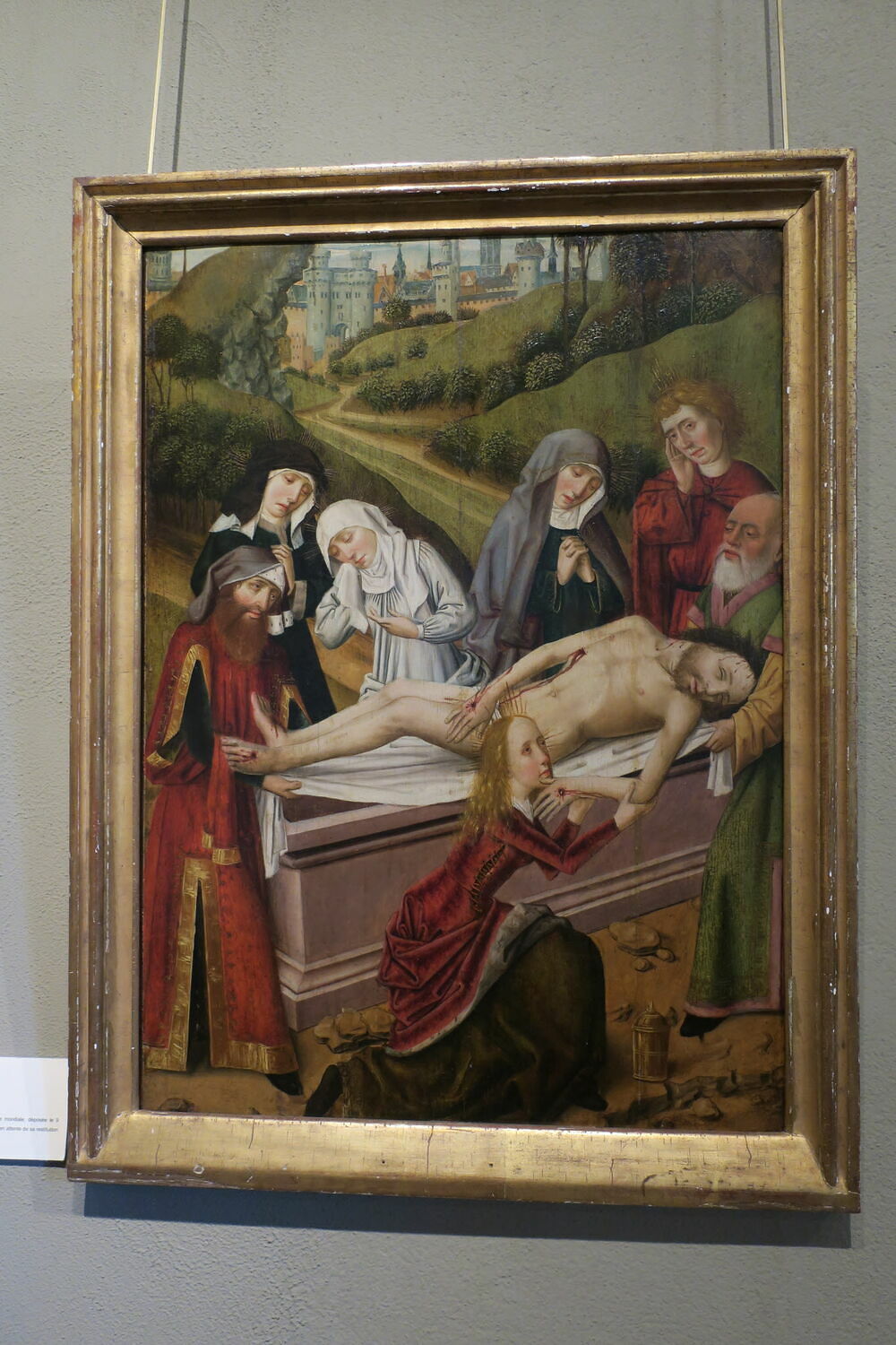 Mise au tombeau, Anonyme, XVe siècle (1400 - 1500)