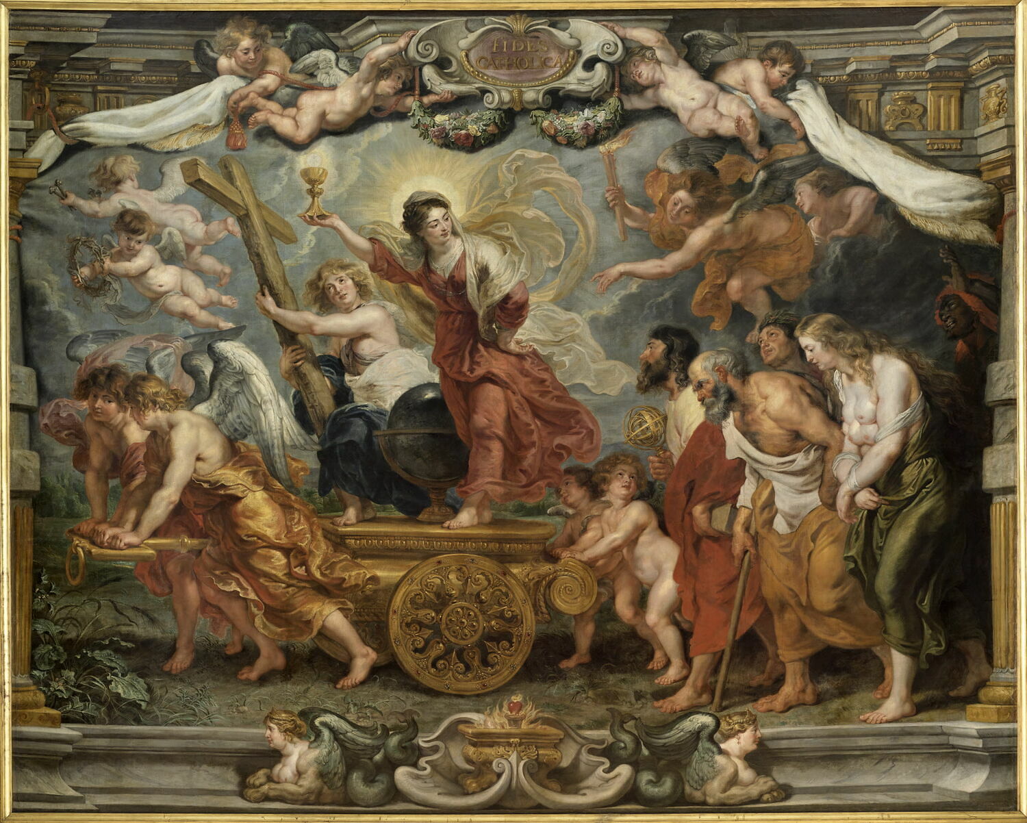 Le Triomphe de l'Eucharistie, Pays-Bas du Sud, XVIIe siècle (1600 - 1700)