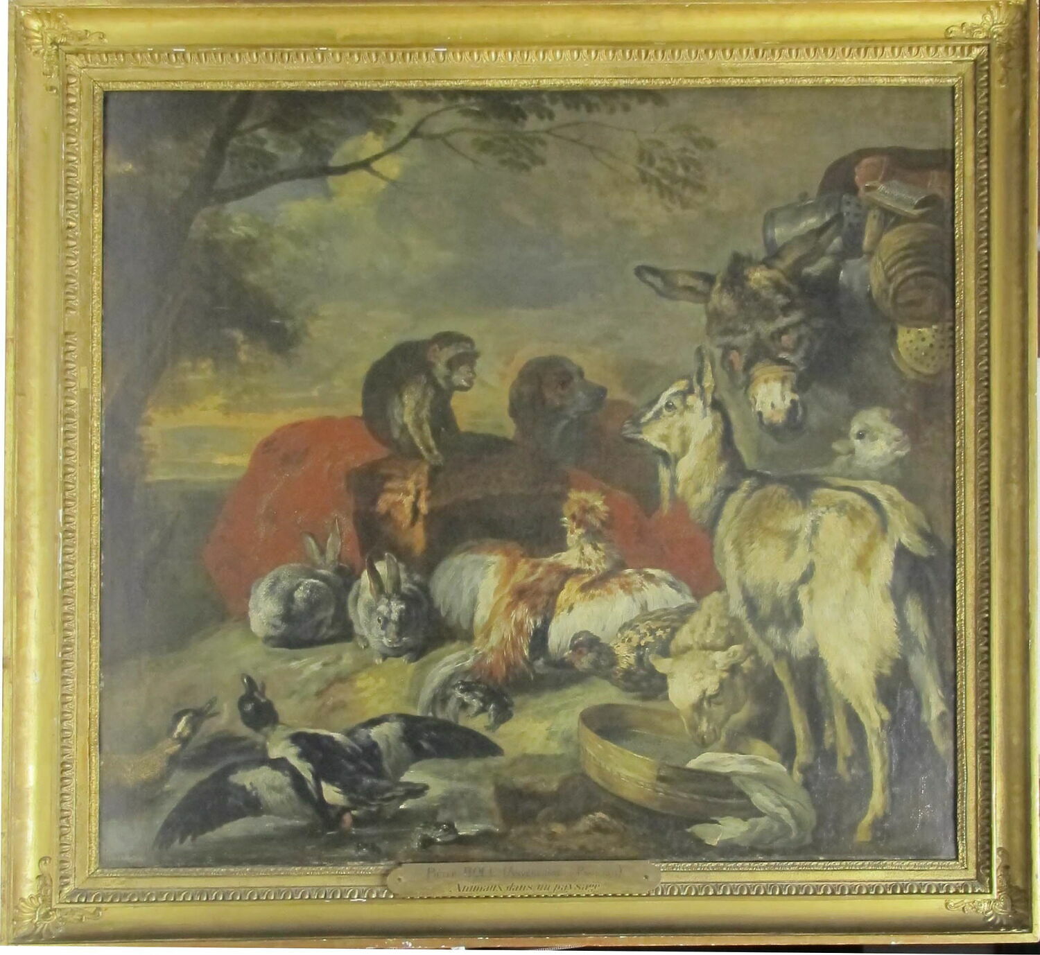Animaux dans un paysage, Boel, Pieter, XVIIe siècle (1600 - 1700)